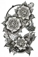 Virgo +gemini tattoo design idea