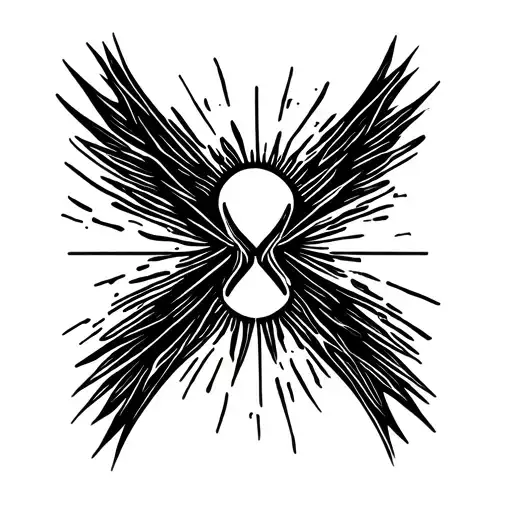 gemini aquarius zodiac symbol tattoo design idea