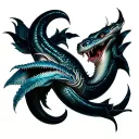 leviathan tattoo design idea