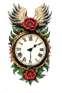 time heals all wounds scars tattoo design idea