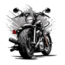 Harley Davidson tattoo design idea
