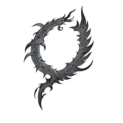 Coverup Norse Mythology tattoo design idea