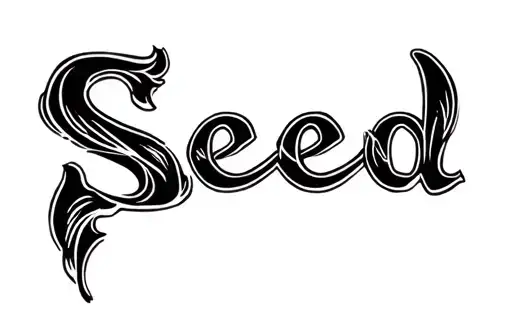 "Seed" tattoo design idea