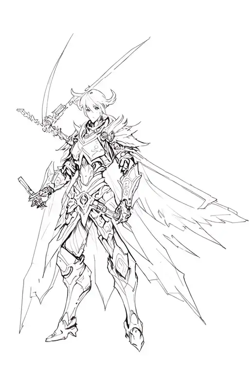 character pride from anime steel alchemist tattoo design idea