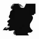 simplistic traditional skull, sailor jerry tattoo design idea