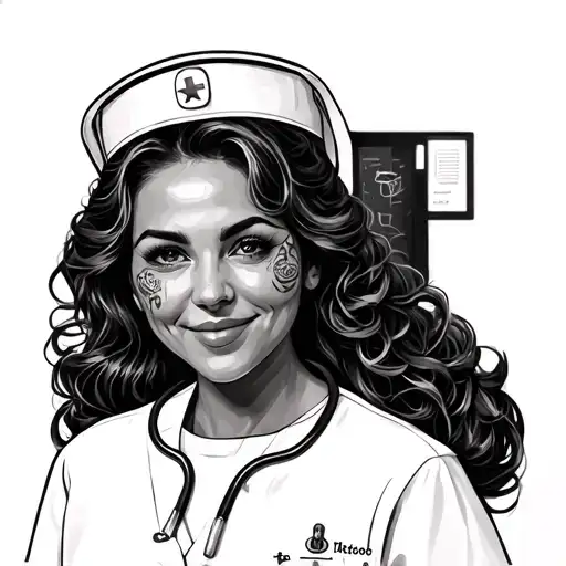 Nurses tattoo design idea