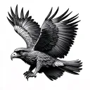 Philippine Eagle tattoo design idea