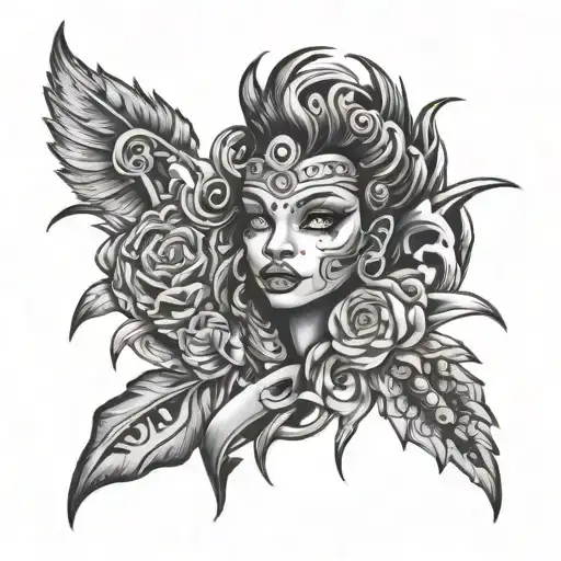 Glo Gang tattoo design idea