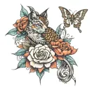 SARAH tattoo design idea