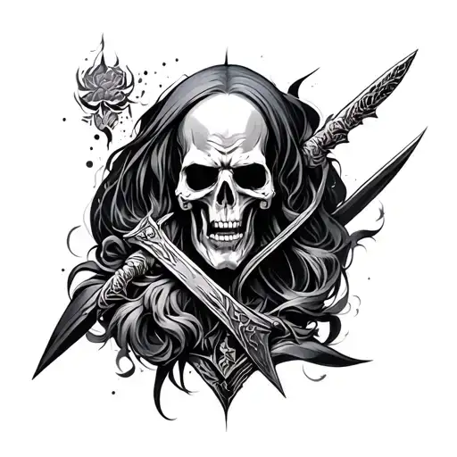 espada tattoo design idea