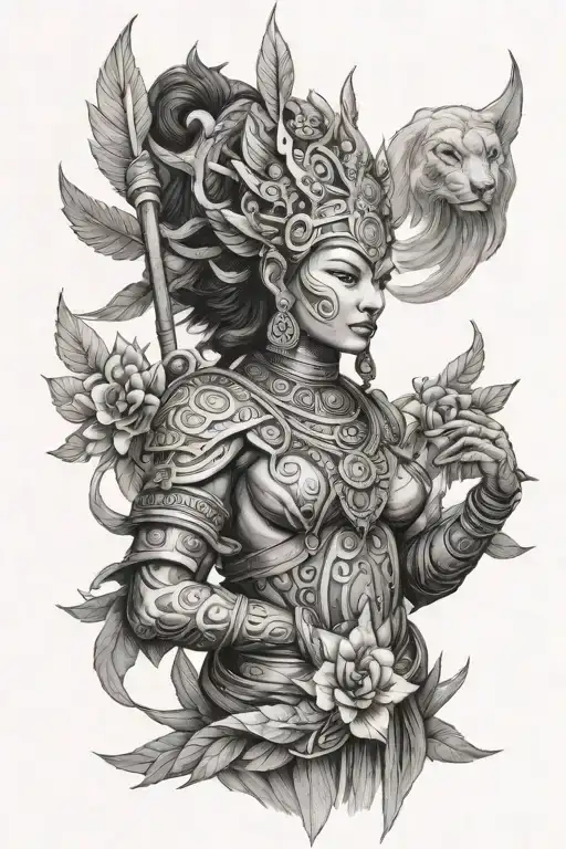 Ashoka Tano tattoo design idea