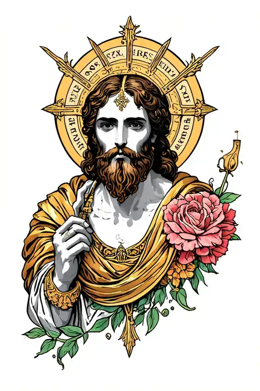 SAINT JUDE tattoo design idea
