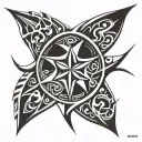 shuriken tattoo design idea