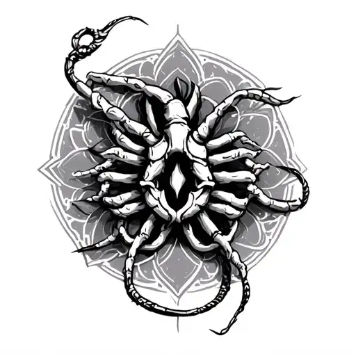 wishbone connected line tattoo tattoo design idea