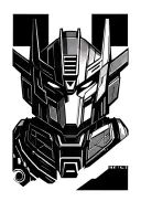 Transformers optimus prime tattoo design idea
