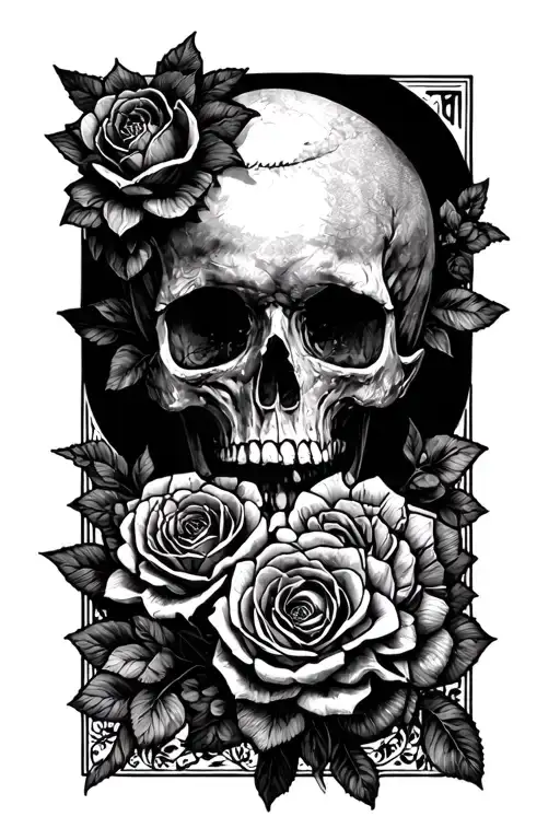 born to die tattoo design idea