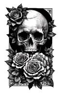 born to die tattoo design idea