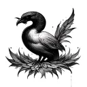 Number 25 tattoo design idea