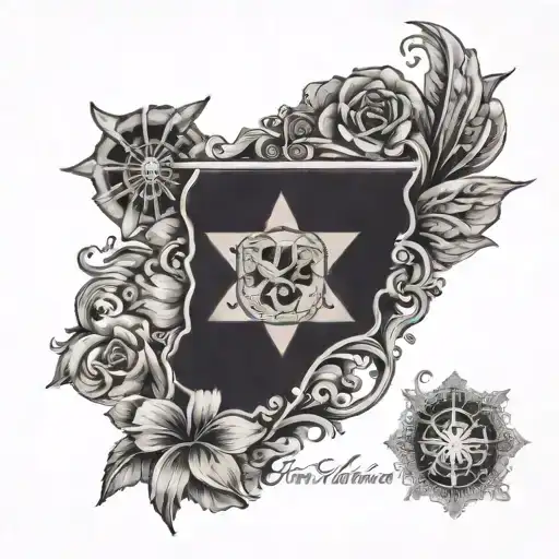 Dominican Republic tattoo design idea