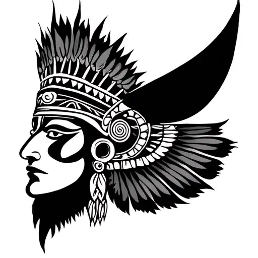 Inca tattoo design idea