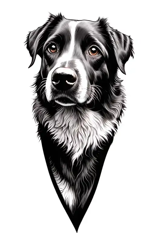 dog remembrance tattoo tattoo design idea