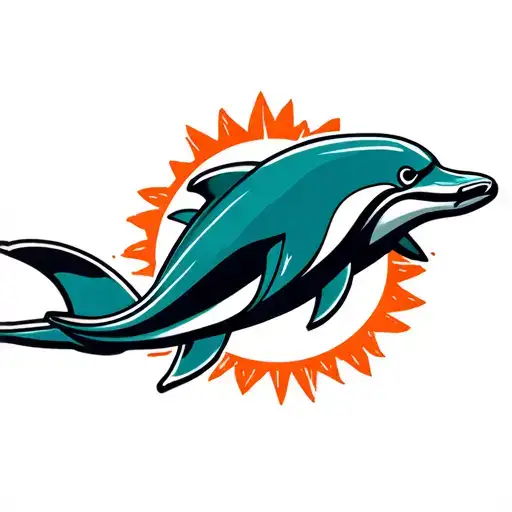 Miami Dolphins tattoo design idea