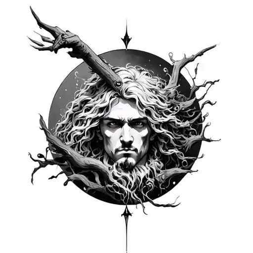 Dante's path tattoo design idea