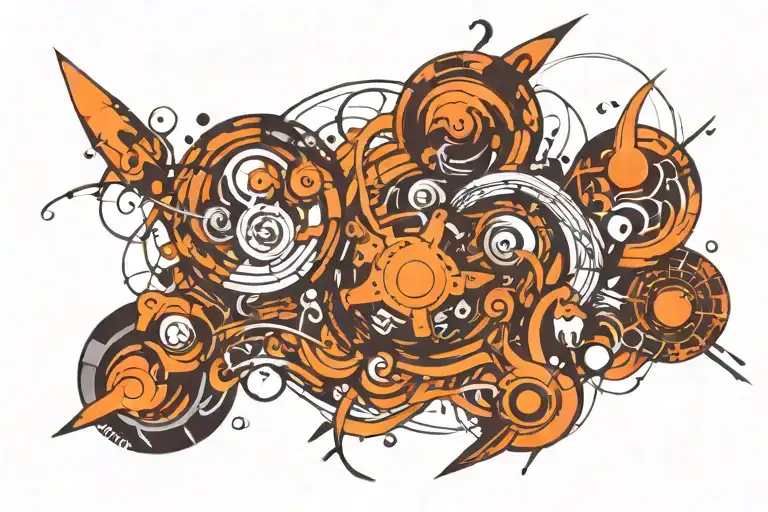 Adhd tattoo design idea