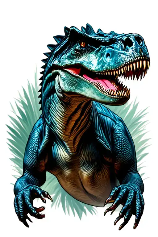 jurassic park tattoo design idea