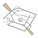 baseball diamond tattoo design idea