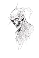 fear no man tattoo design idea