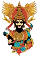 murugan vel tattoo design idea
