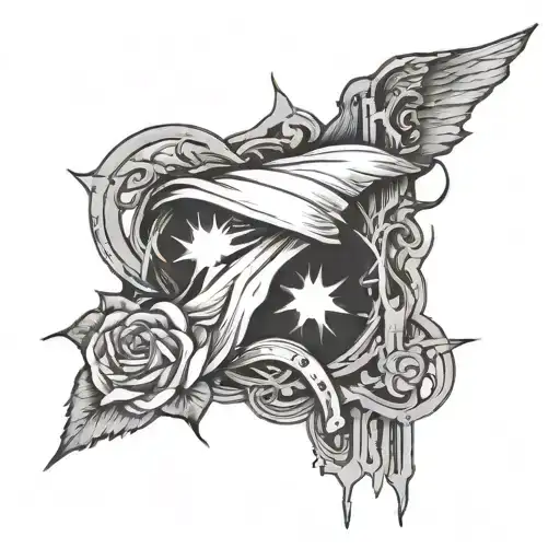 the wound is where the light enters you tattoo design idea