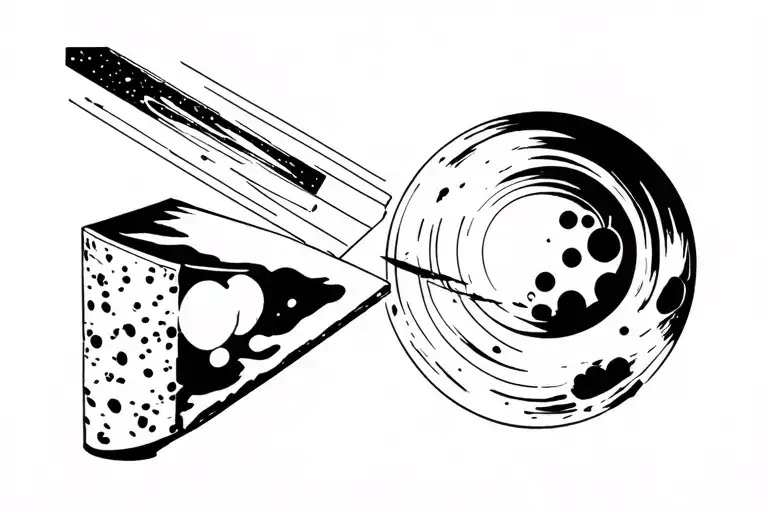 référence fromage Christopher Nolan movies MIXED inception and interstellar tattoo design idea