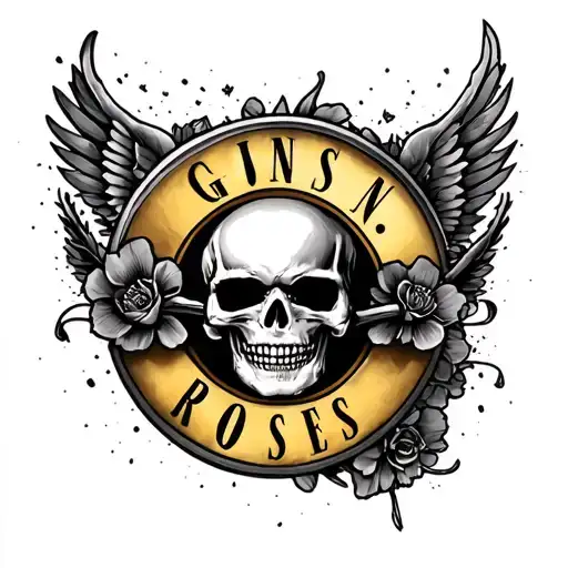 Guns N Roses tattoo design idea