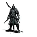 Cyberpunk 2077 Samurai Rock Banda tattoo design idea