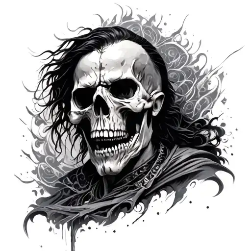 " Destroyer" Hindi tattoo design idea