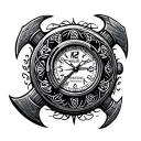 Celtic pattern, Axis Ride, Axis Movement, Mototematics, motorcycle, motorcycle, axes, watches, dial tattoo design idea
