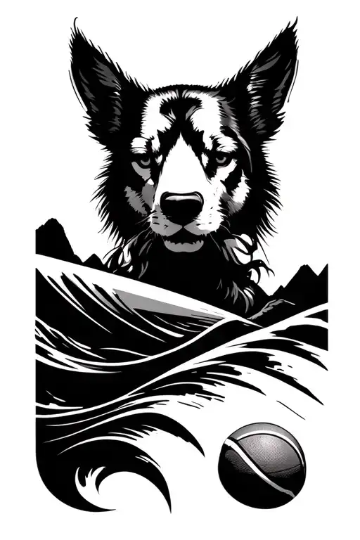 Ocean, surfing, dentist, photographer, pickleball, football, basketball, philippines, mountains, travel all in a concept tattoo design idea