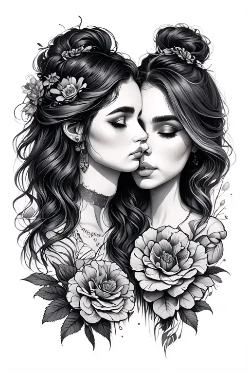 best friend matching tattoo tattoo design idea