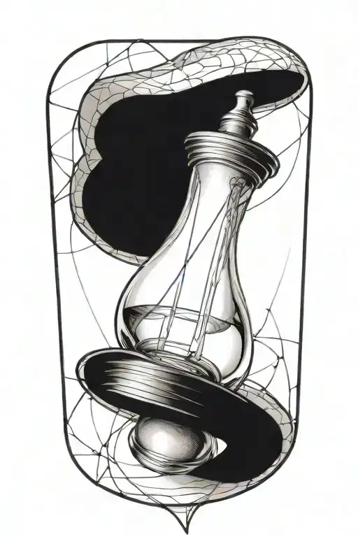 inception spinning top tattoo design idea