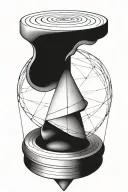 inception spinning top tattoo design idea