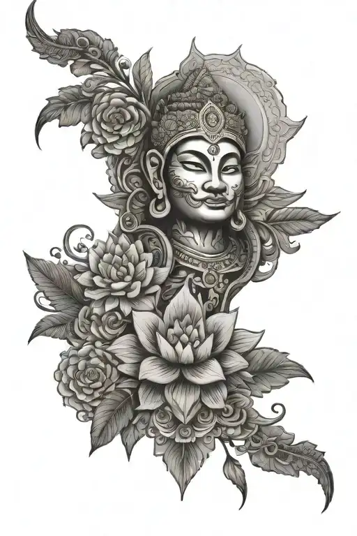 Laos inspired tattoo tattoo design idea