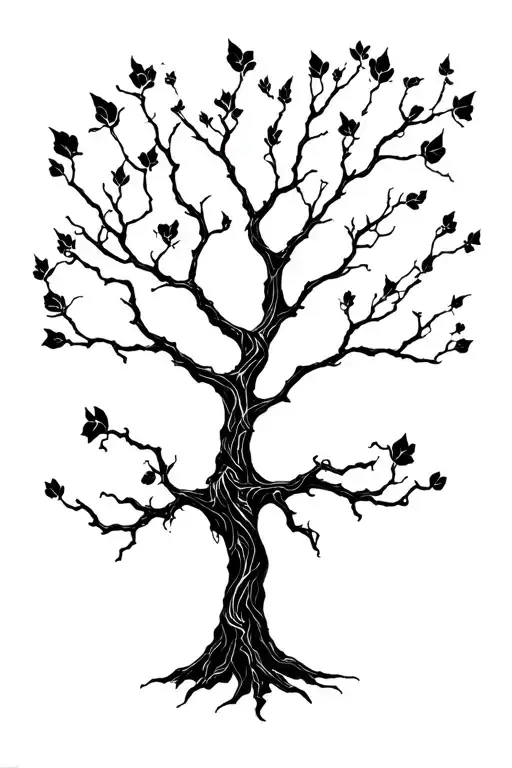 Poison Tree tattoo design idea