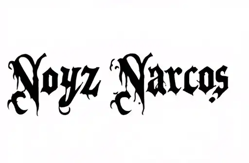 "Noyz Narcos" tattoo design idea