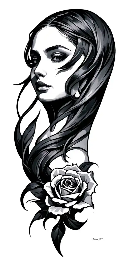 Loyalty tattoo design idea