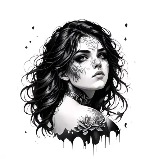 Ilia Topuria Back tattoo design idea