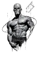 Powerline tattoo design idea