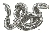 cobra snake tattoo design idea