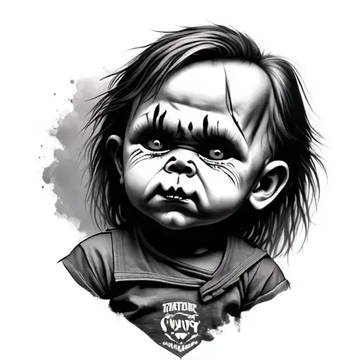 Chucky tattoo design idea